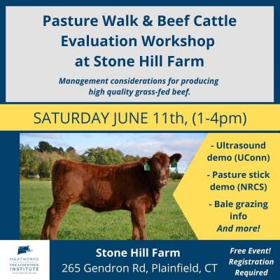 Pasture Walk Workshop, Saturday June 11th, 1-4pm.  Click the Link to Register.